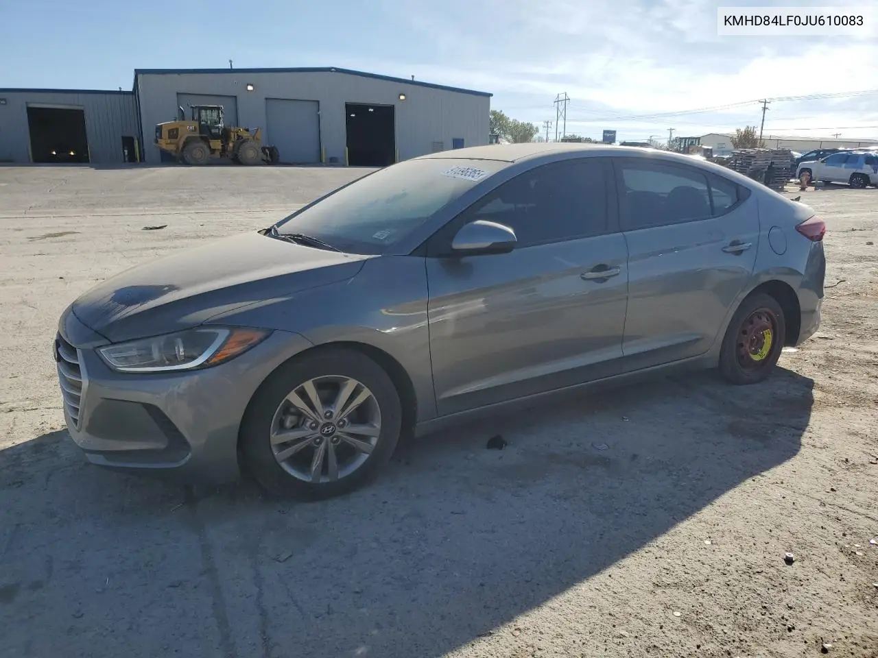 KMHD84LF0JU610083 2018 Hyundai Elantra Sel