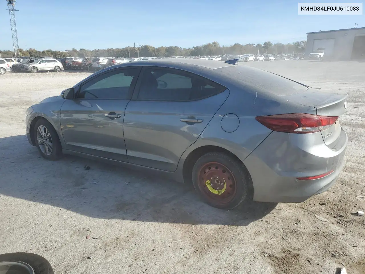 KMHD84LF0JU610083 2018 Hyundai Elantra Sel