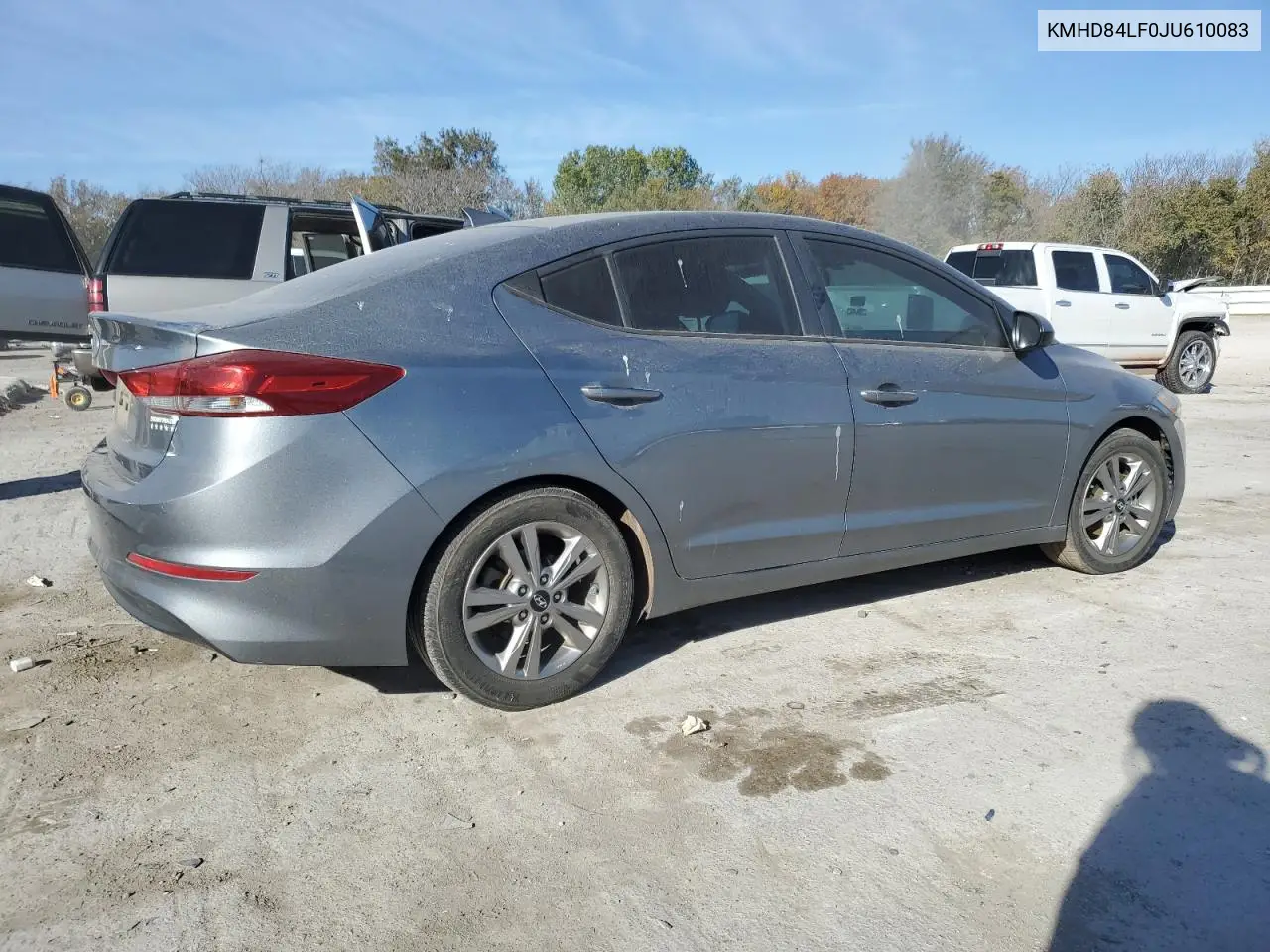 KMHD84LF0JU610083 2018 Hyundai Elantra Sel