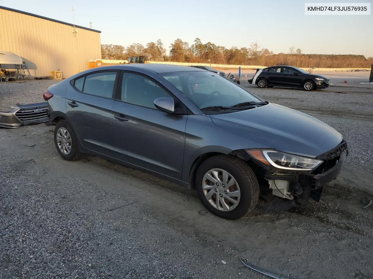 KMHD74LF3JU576935 2018 Hyundai Elantra Se