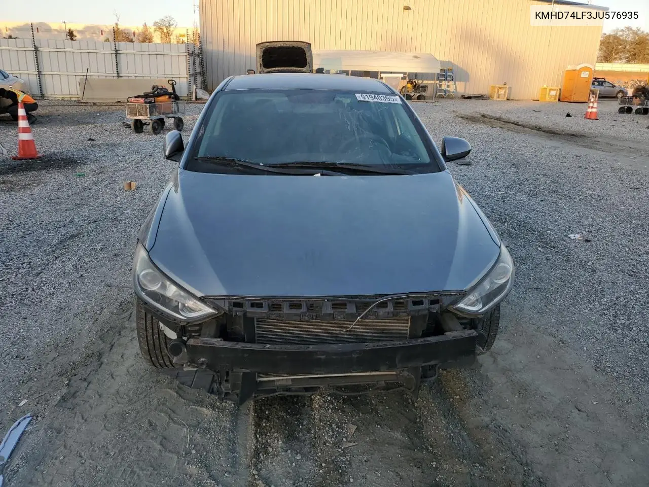 KMHD74LF3JU576935 2018 Hyundai Elantra Se