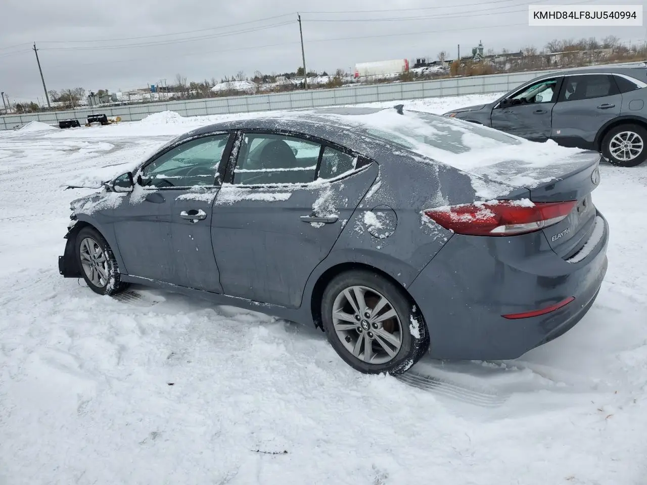 KMHD84LF8JU540994 2018 Hyundai Elantra Sel