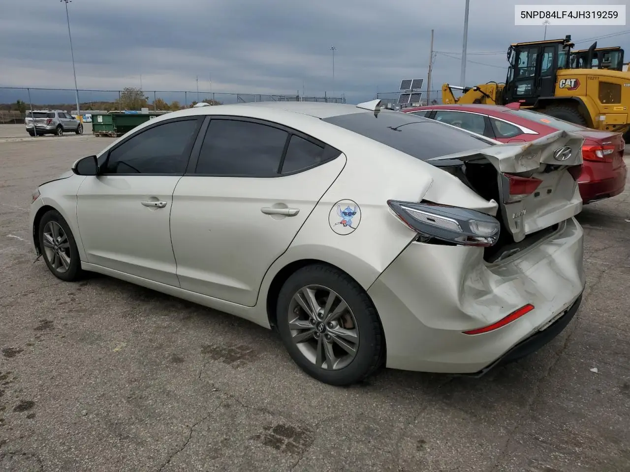 5NPD84LF4JH319259 2018 Hyundai Elantra Sel