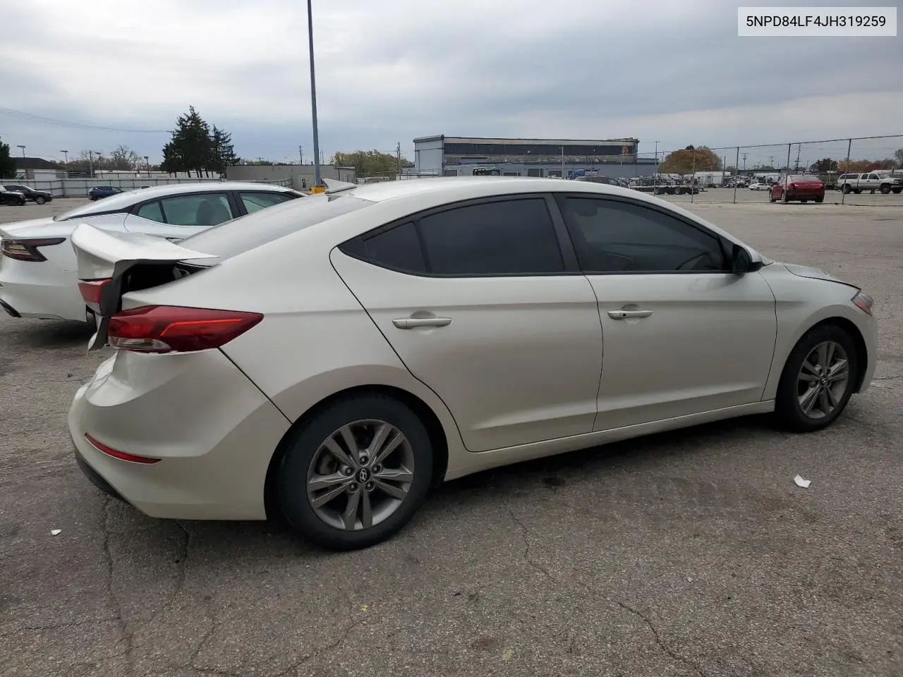 5NPD84LF4JH319259 2018 Hyundai Elantra Sel