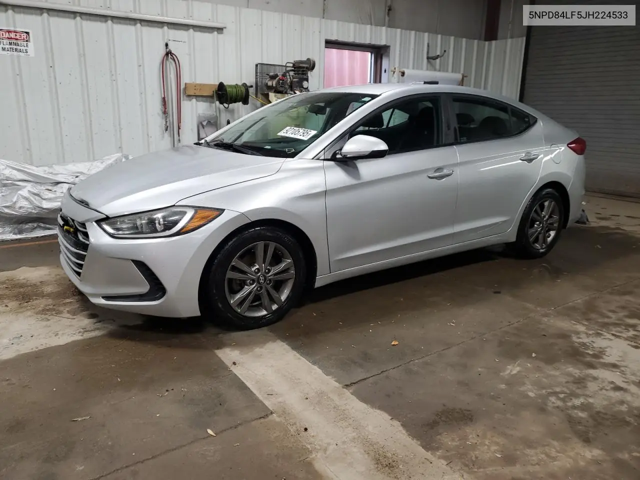 5NPD84LF5JH224533 2018 Hyundai Elantra Sel