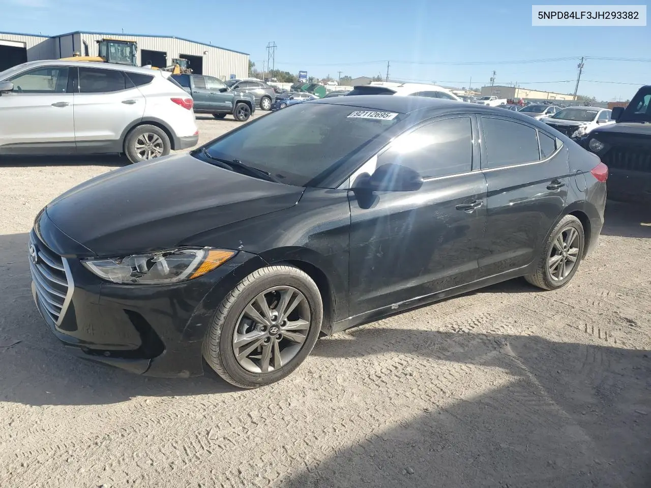 5NPD84LF3JH293382 2018 Hyundai Elantra Sel