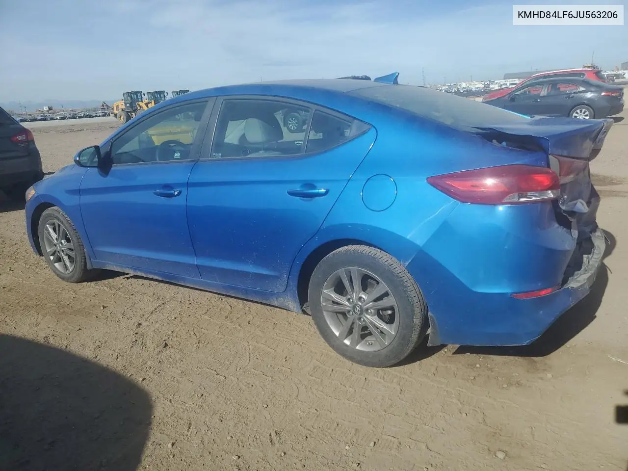 KMHD84LF6JU563206 2018 Hyundai Elantra Sel