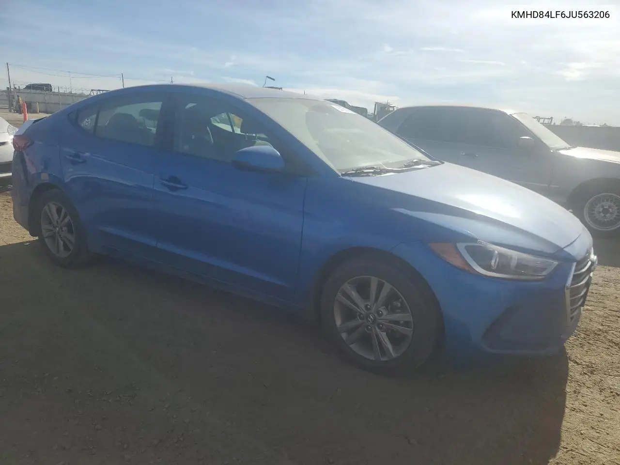 KMHD84LF6JU563206 2018 Hyundai Elantra Sel