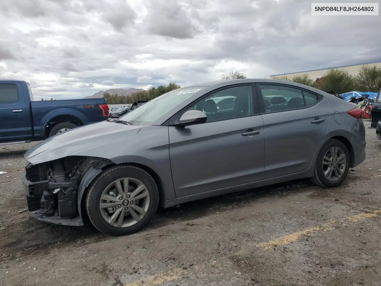5NPD84LF8JH264802 2018 Hyundai Elantra Sel