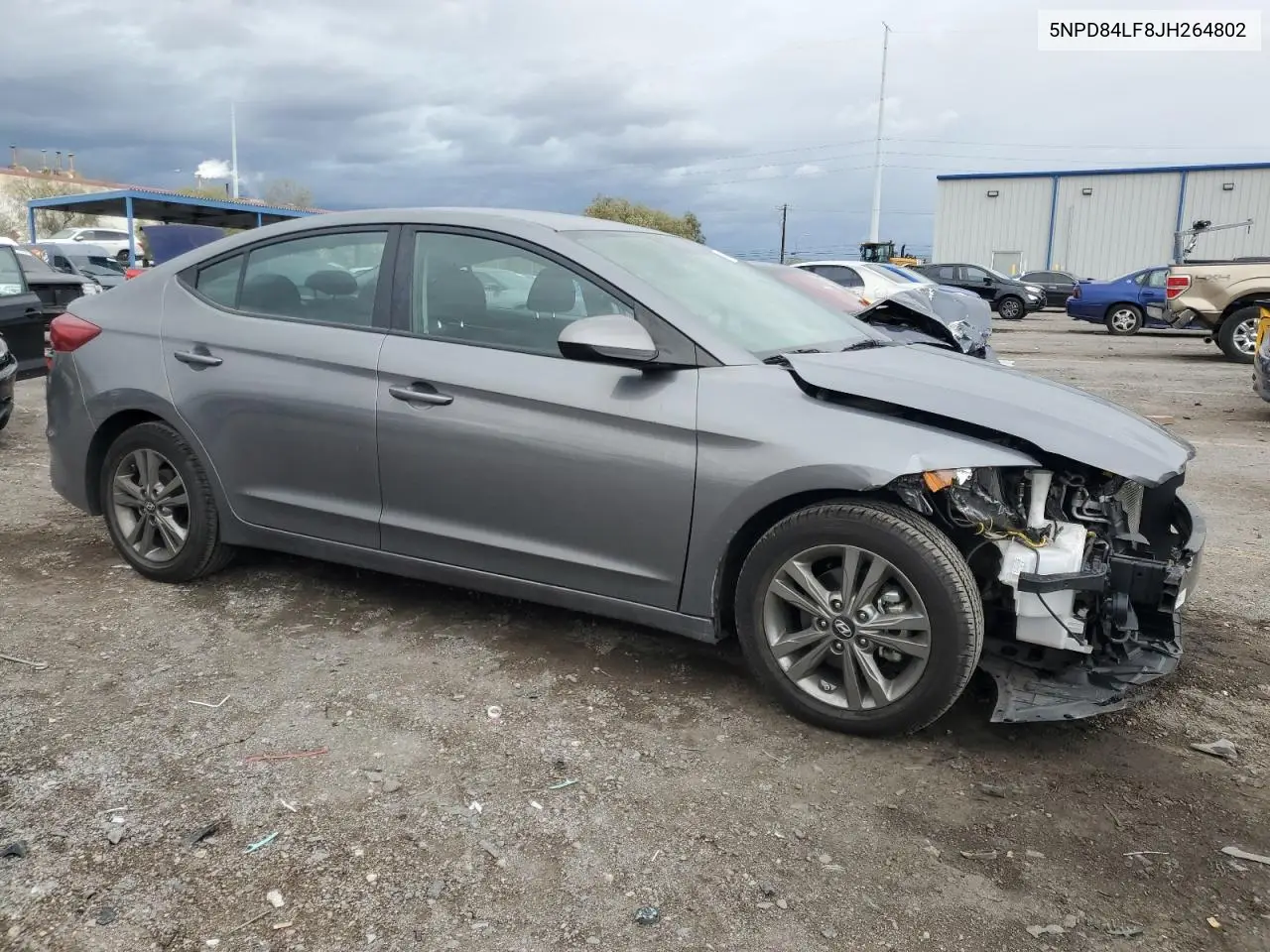 5NPD84LF8JH264802 2018 Hyundai Elantra Sel