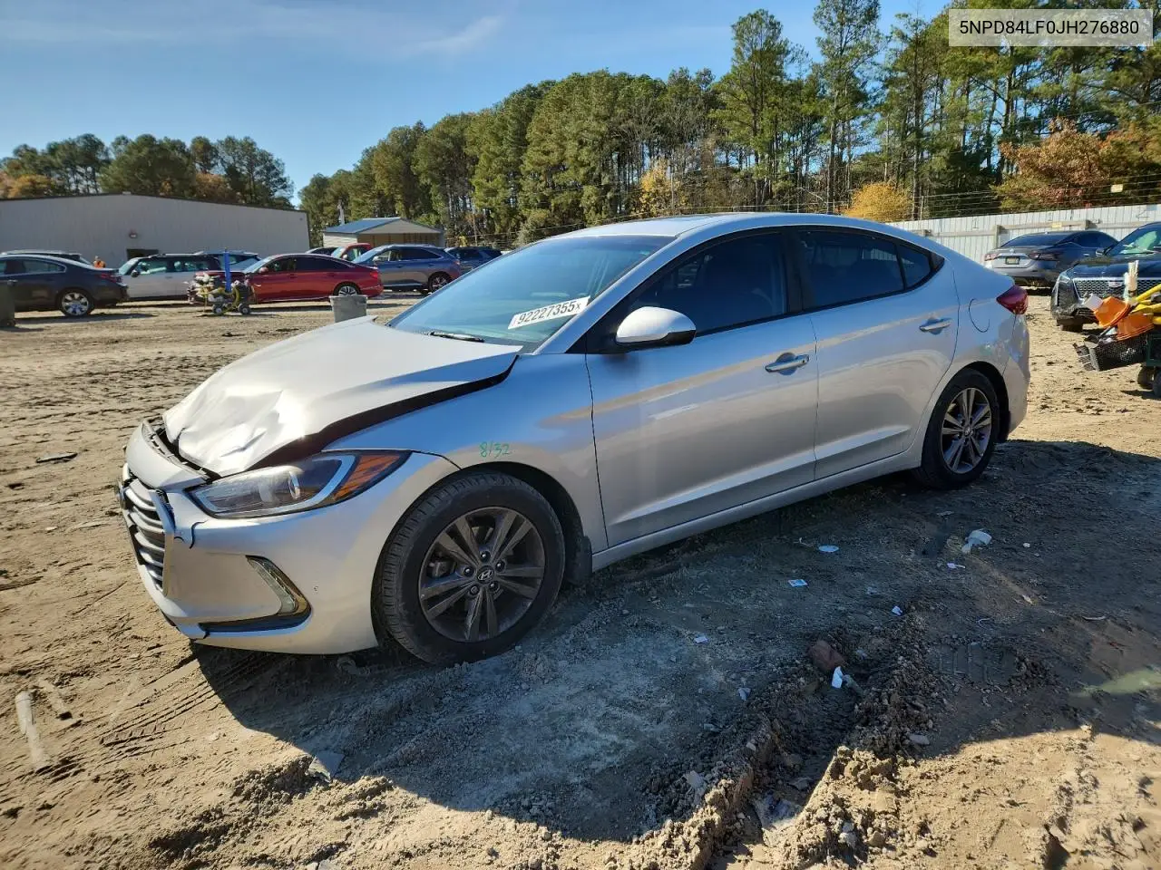 5NPD84LF0JH276880 2018 Hyundai Elantra Sel
