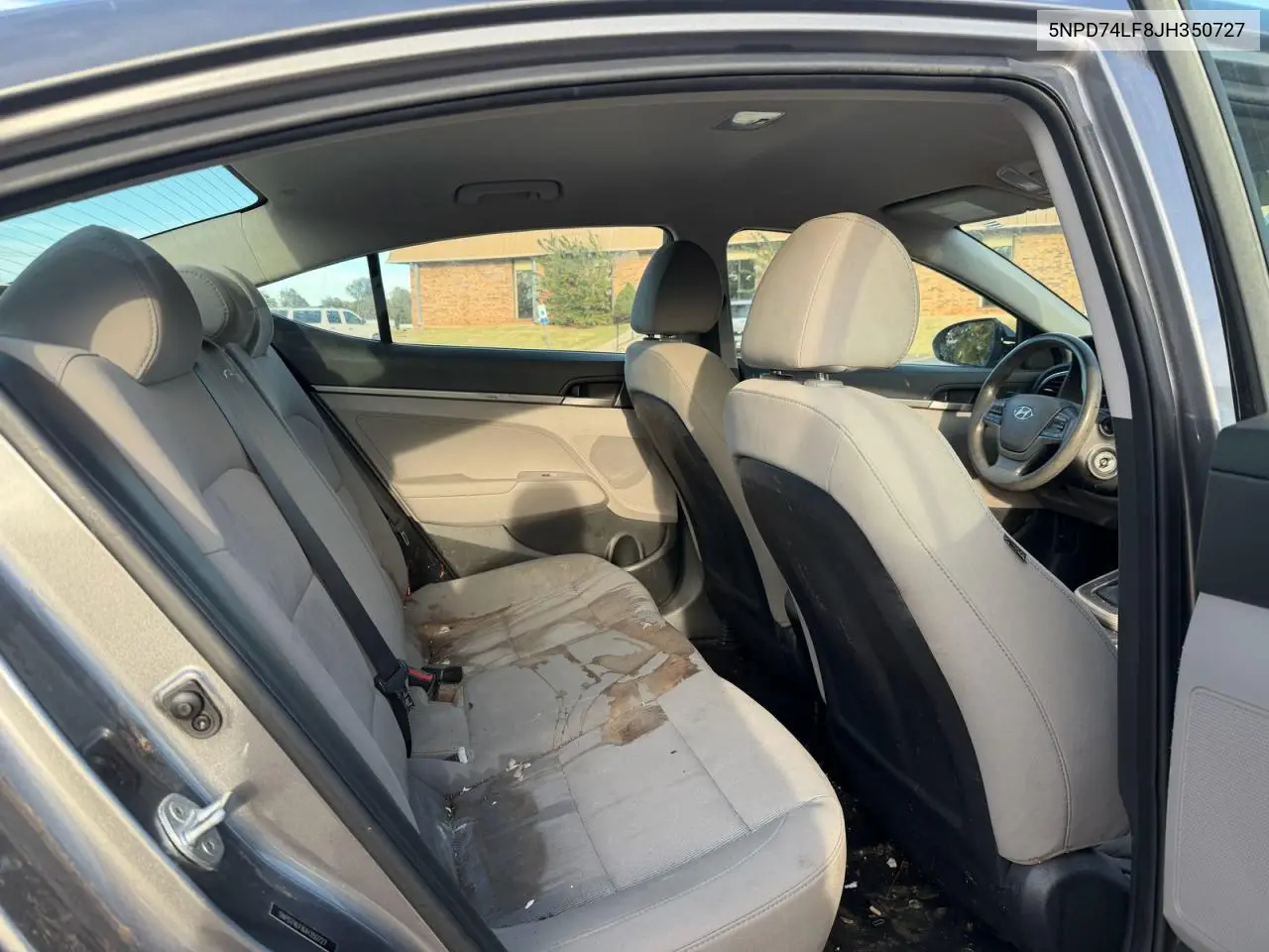 5NPD74LF8JH350727 2018 Hyundai Elantra Se