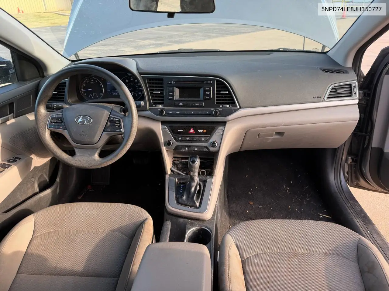5NPD74LF8JH350727 2018 Hyundai Elantra Se