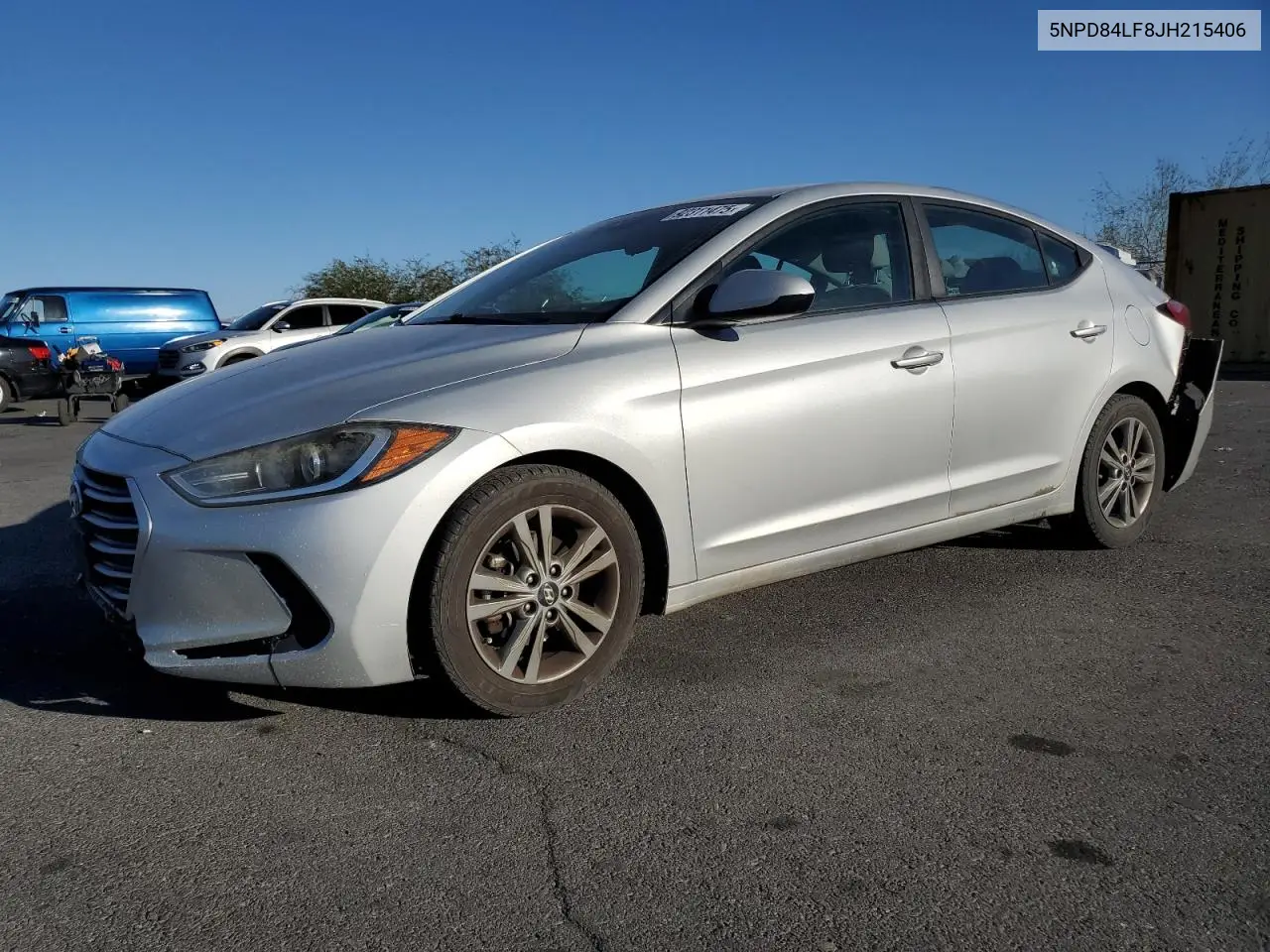 5NPD84LF8JH215406 2018 Hyundai Elantra Sel