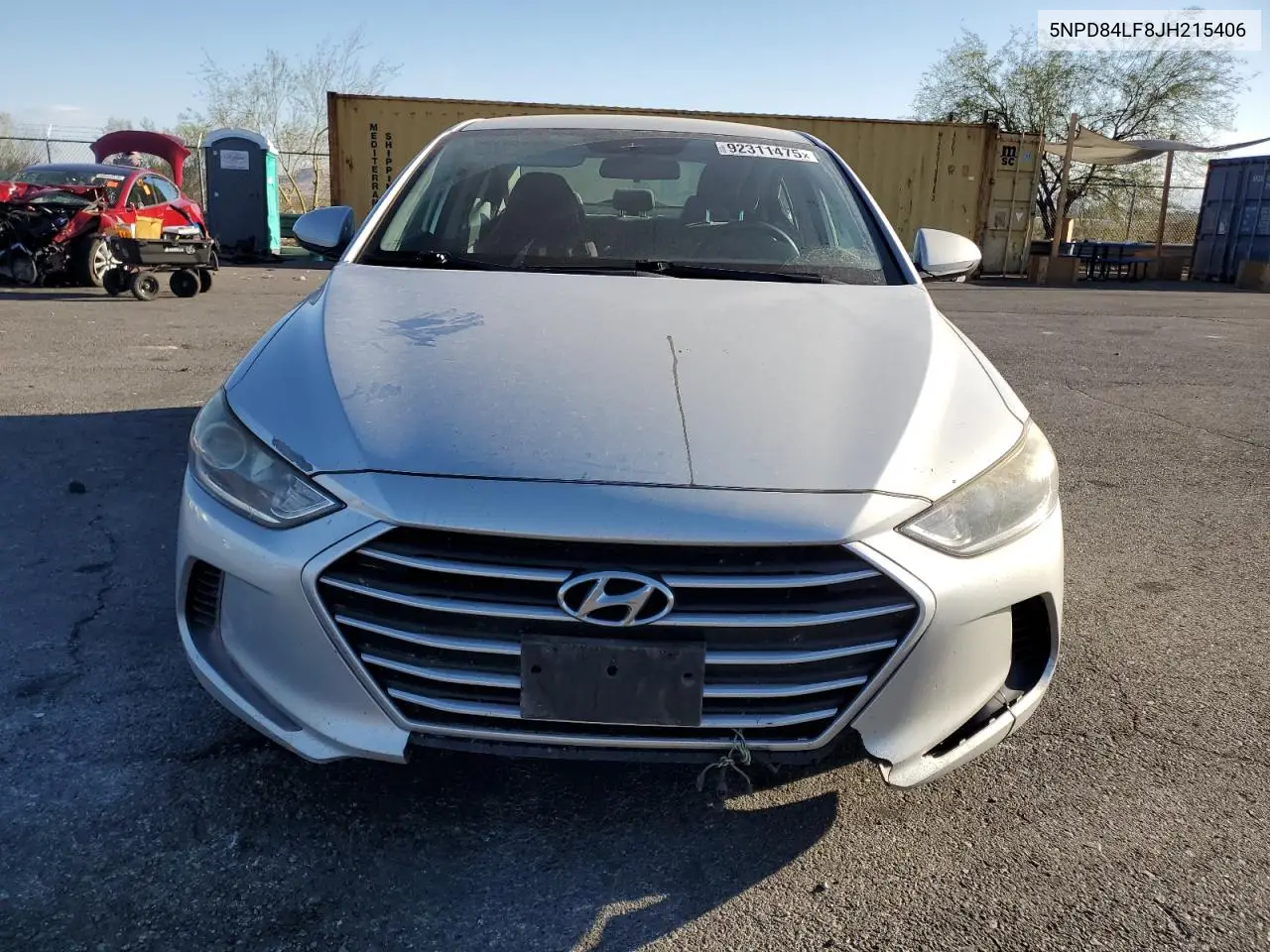 5NPD84LF8JH215406 2018 Hyundai Elantra Sel