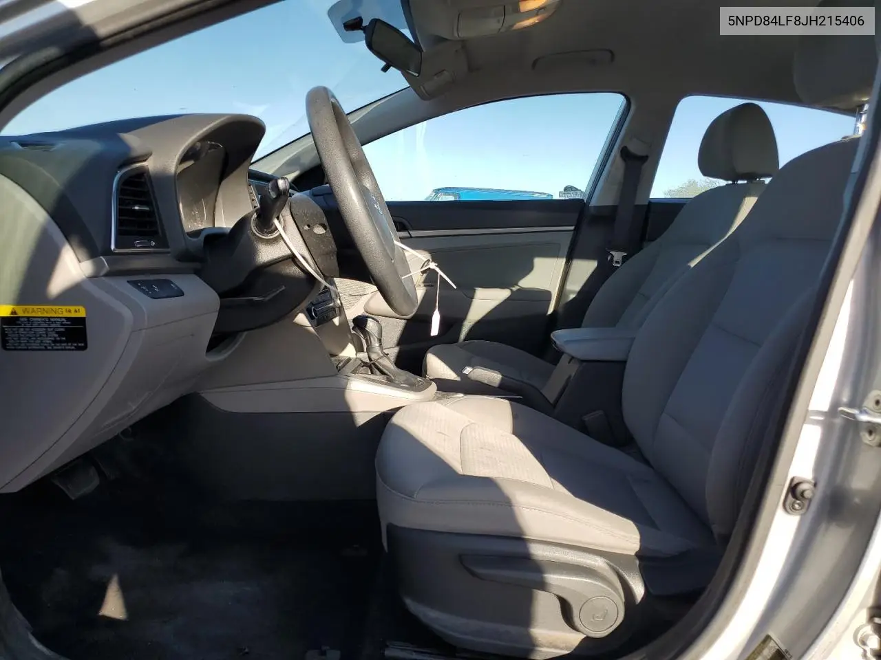 5NPD84LF8JH215406 2018 Hyundai Elantra Sel