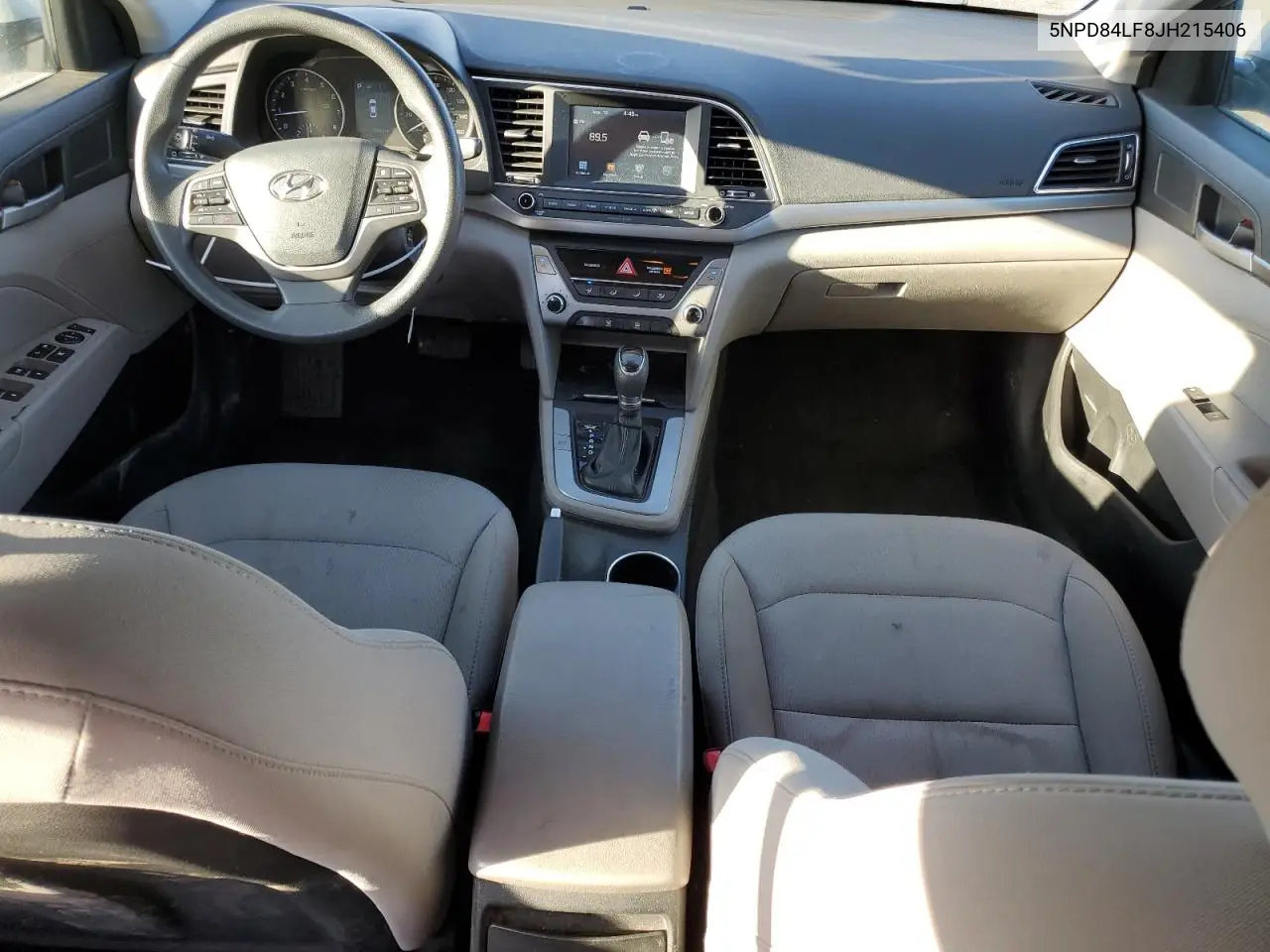 5NPD84LF8JH215406 2018 Hyundai Elantra Sel
