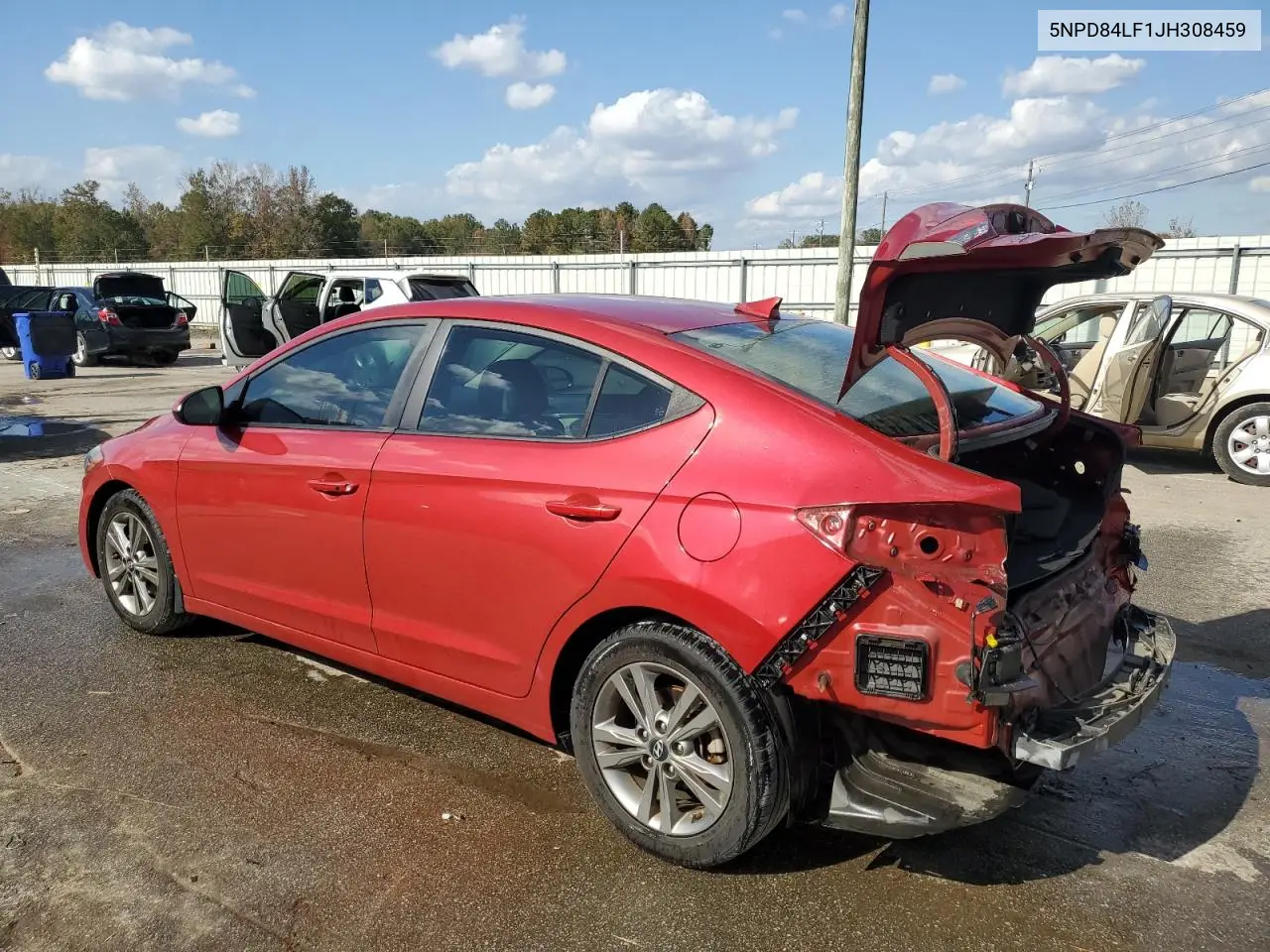 5NPD84LF1JH308459 2018 Hyundai Elantra Sel