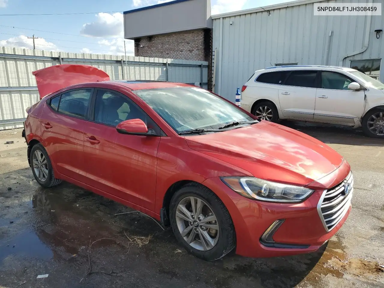5NPD84LF1JH308459 2018 Hyundai Elantra Sel