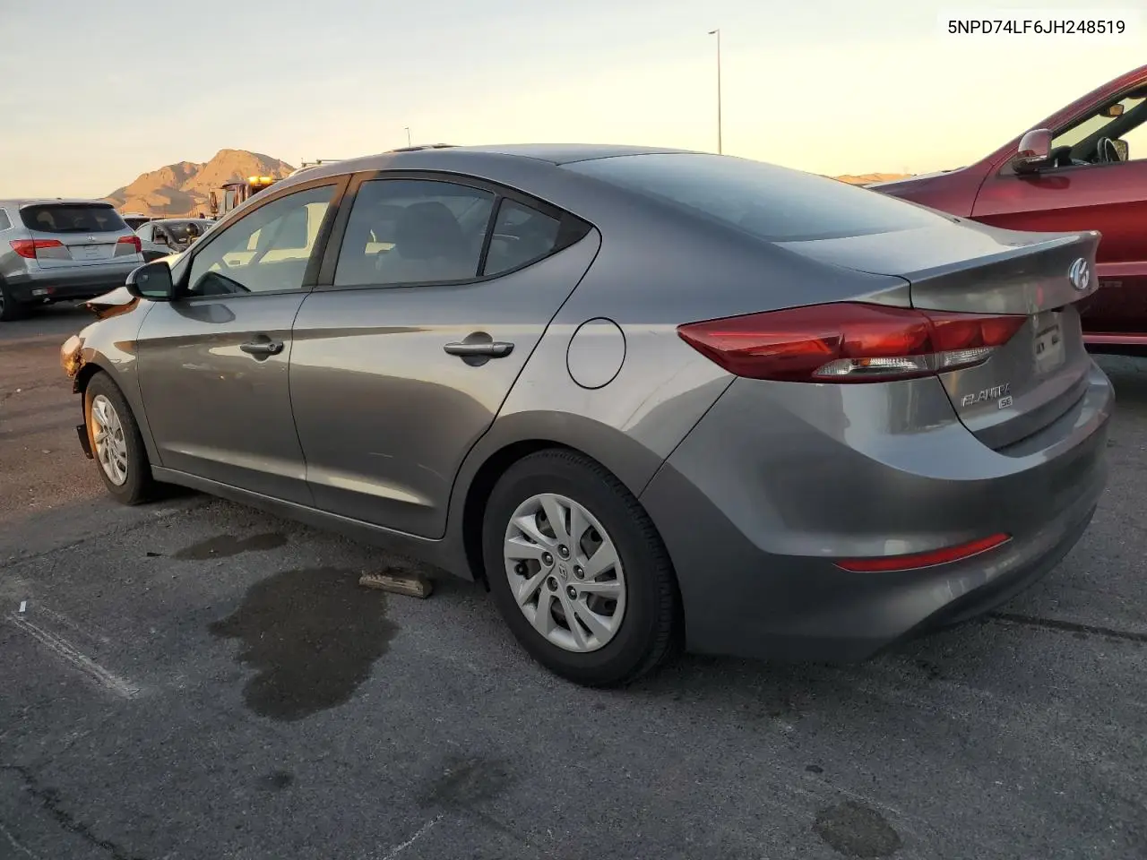 5NPD74LF6JH248519 2018 Hyundai Elantra Se
