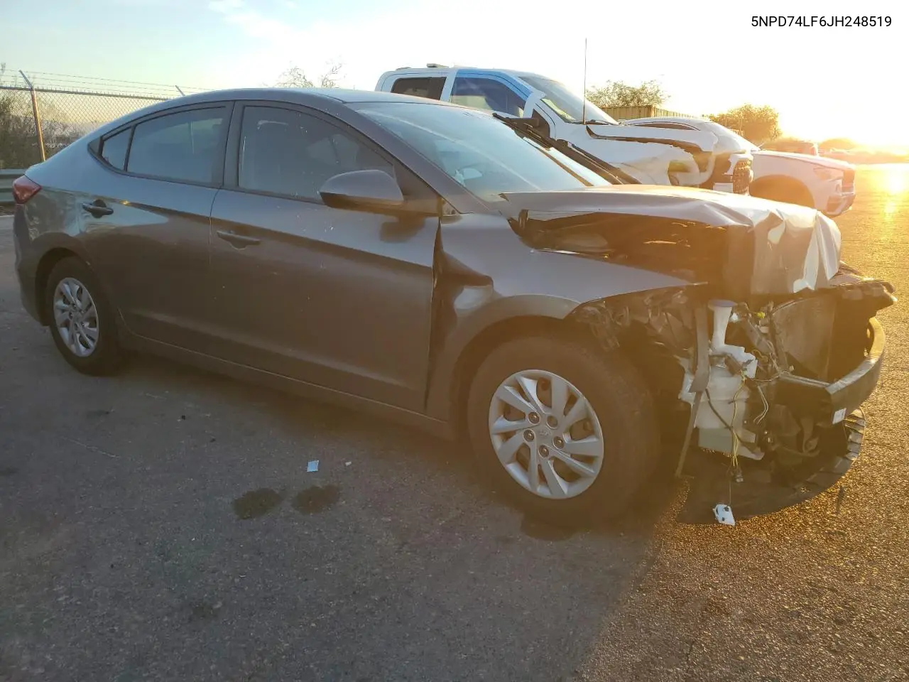 5NPD74LF6JH248519 2018 Hyundai Elantra Se