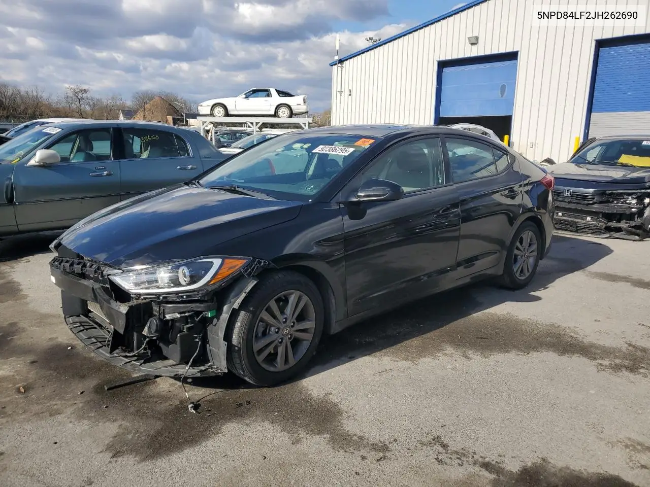 5NPD84LF2JH262690 2018 Hyundai Elantra Sel