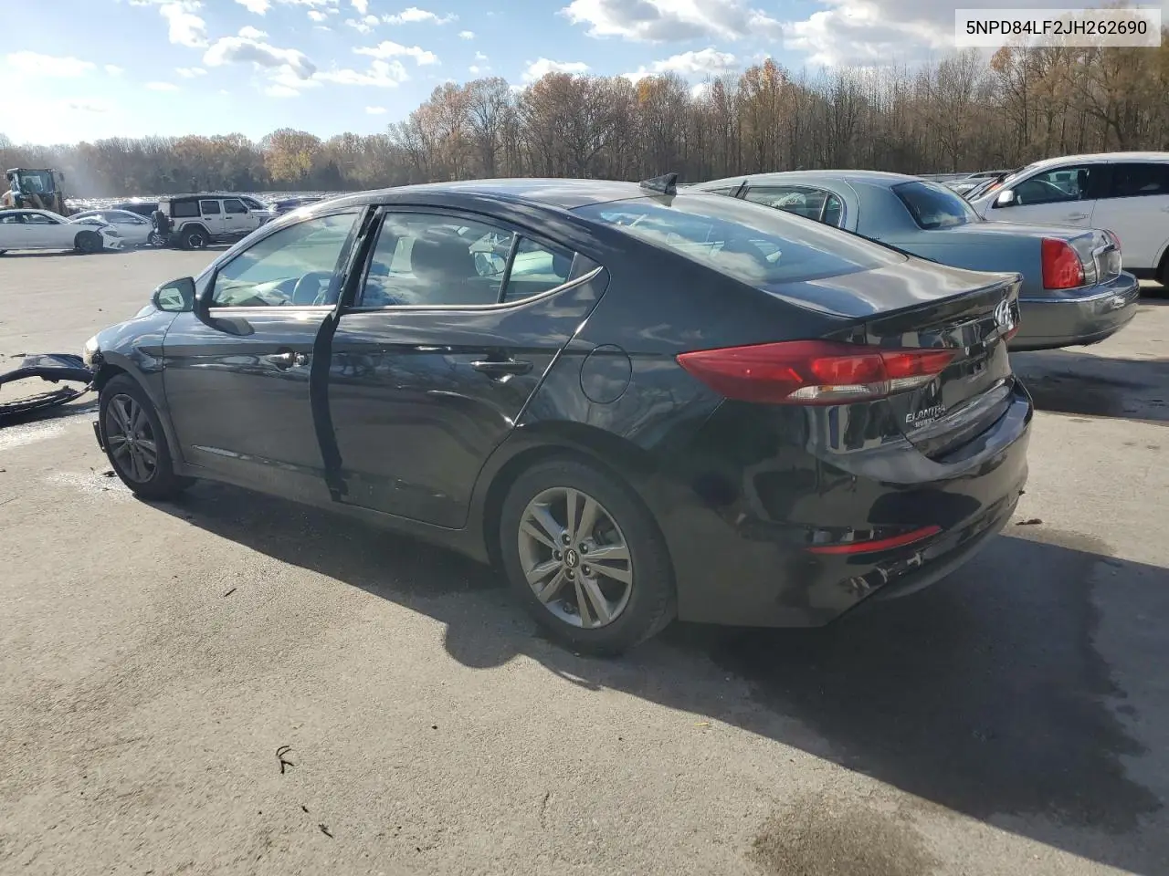 5NPD84LF2JH262690 2018 Hyundai Elantra Sel