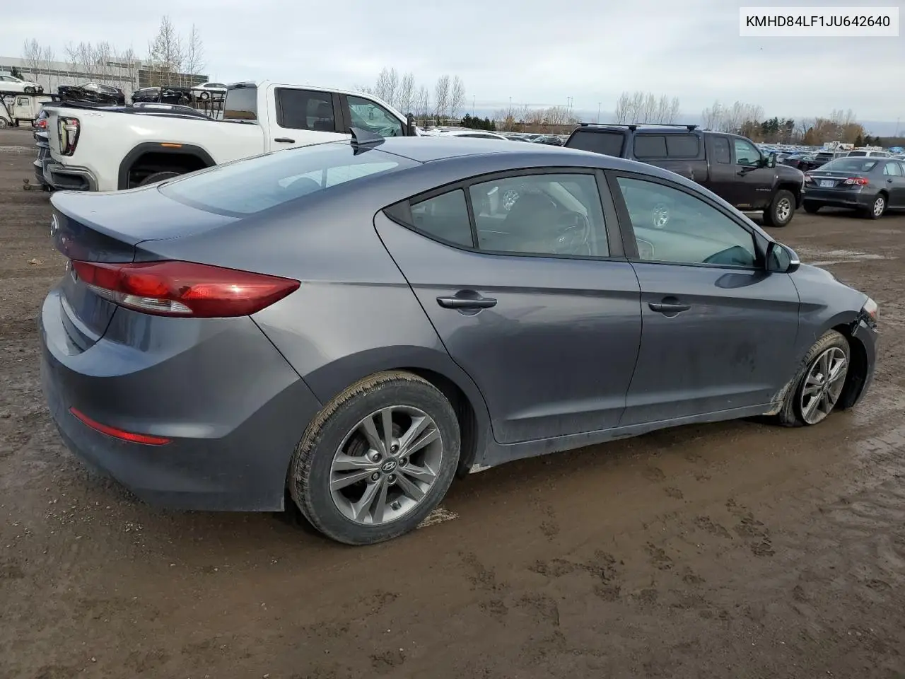 KMHD84LF1JU642640 2018 Hyundai Elantra Sel