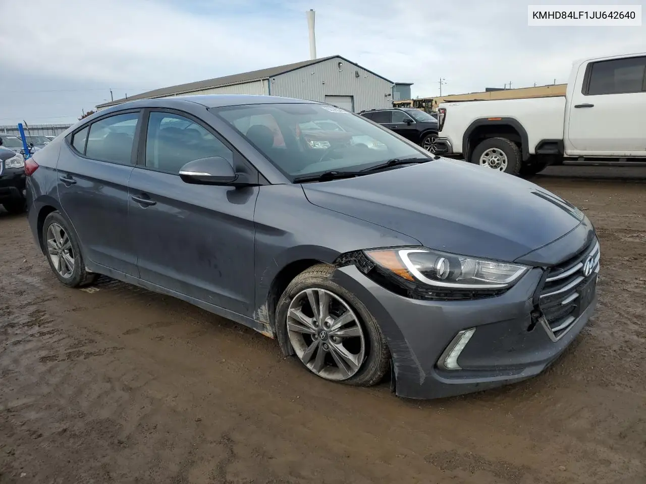 KMHD84LF1JU642640 2018 Hyundai Elantra Sel