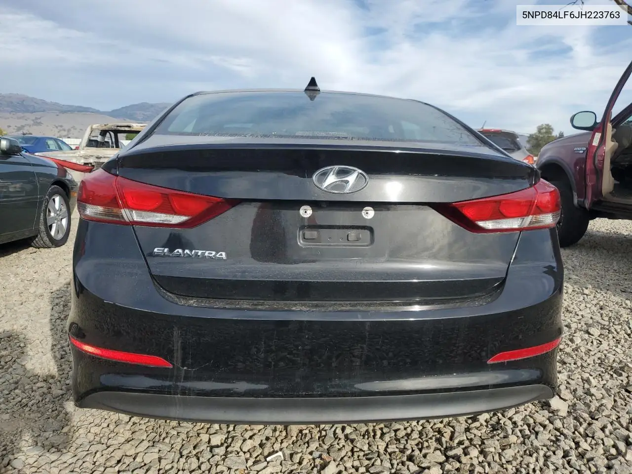 5NPD84LF6JH223763 2018 Hyundai Elantra Sel