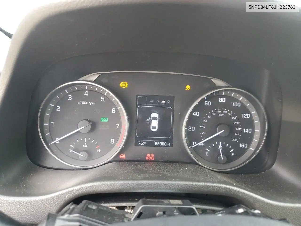 5NPD84LF6JH223763 2018 Hyundai Elantra Sel