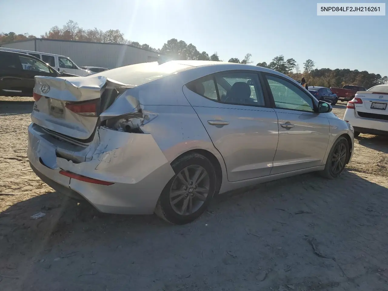 5NPD84LF2JH216261 2018 Hyundai Elantra Sel