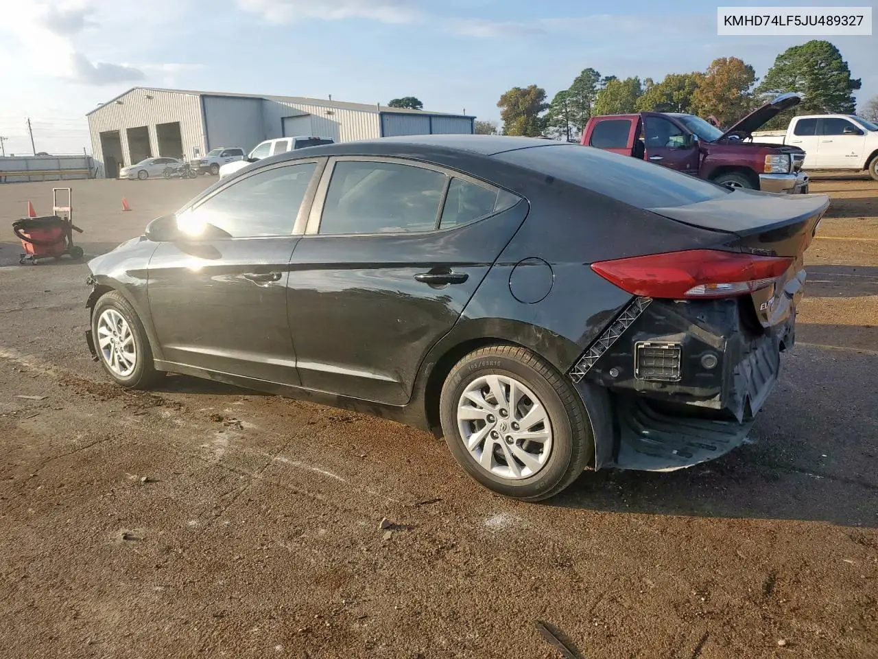 KMHD74LF5JU489327 2018 Hyundai Elantra Se