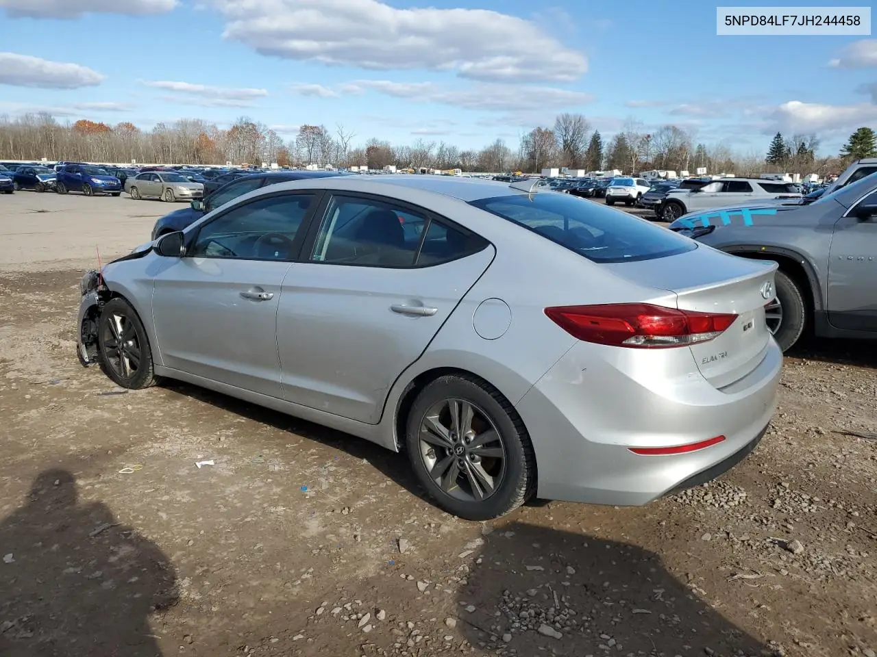 5NPD84LF7JH244458 2018 Hyundai Elantra Sel