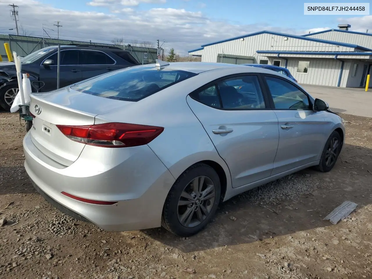 5NPD84LF7JH244458 2018 Hyundai Elantra Sel
