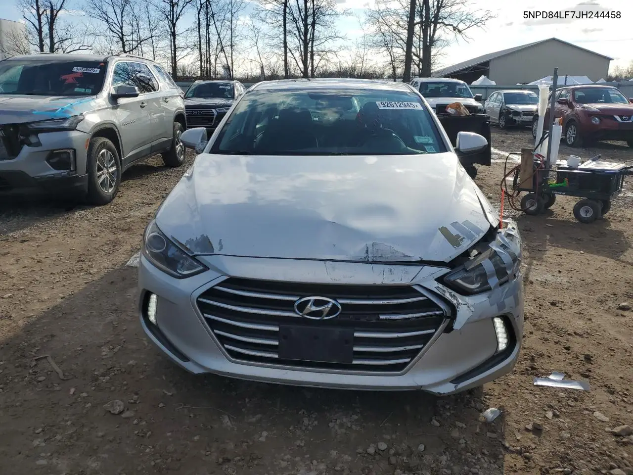 5NPD84LF7JH244458 2018 Hyundai Elantra Sel