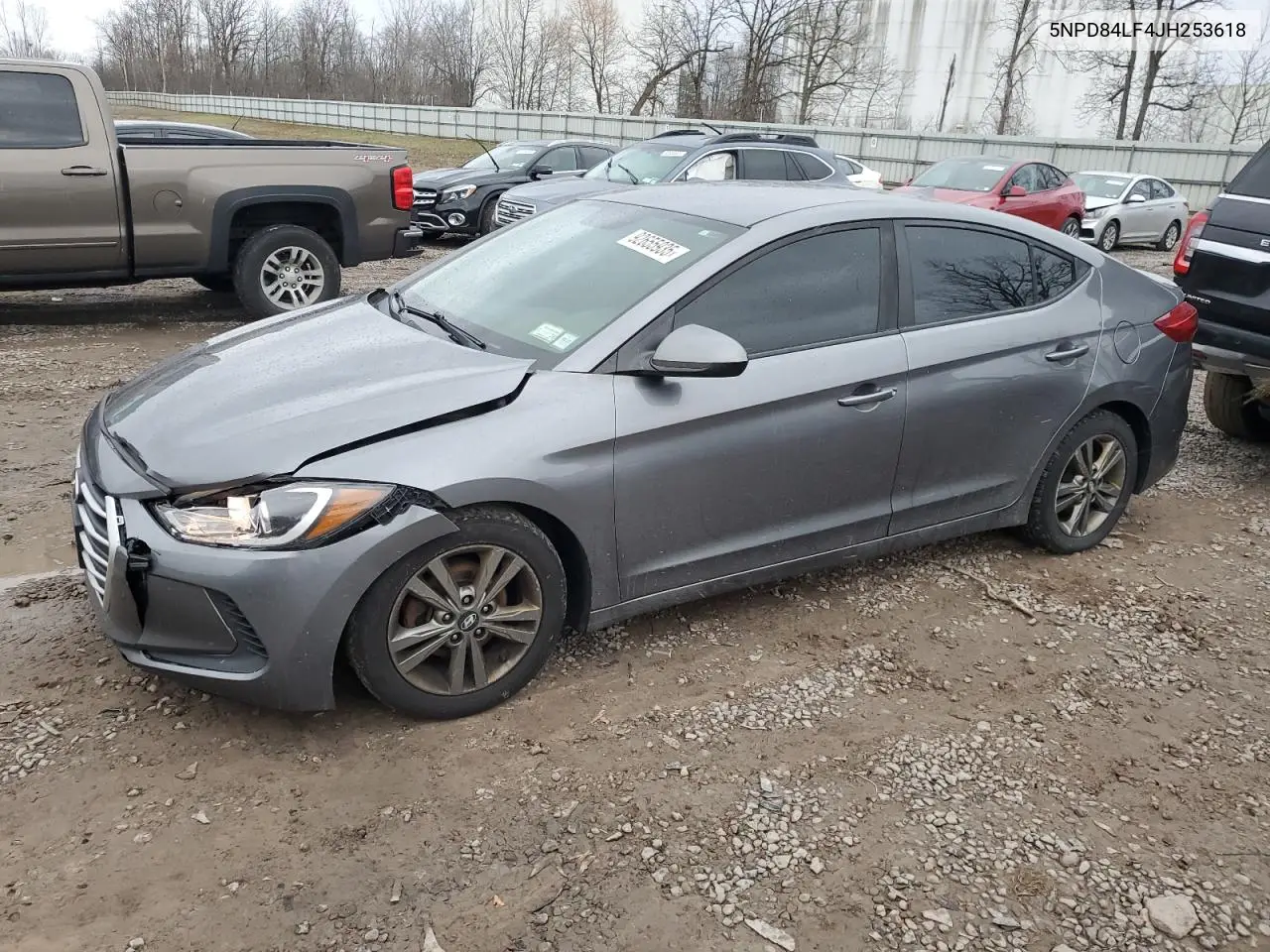 5NPD84LF4JH253618 2018 Hyundai Elantra Sel
