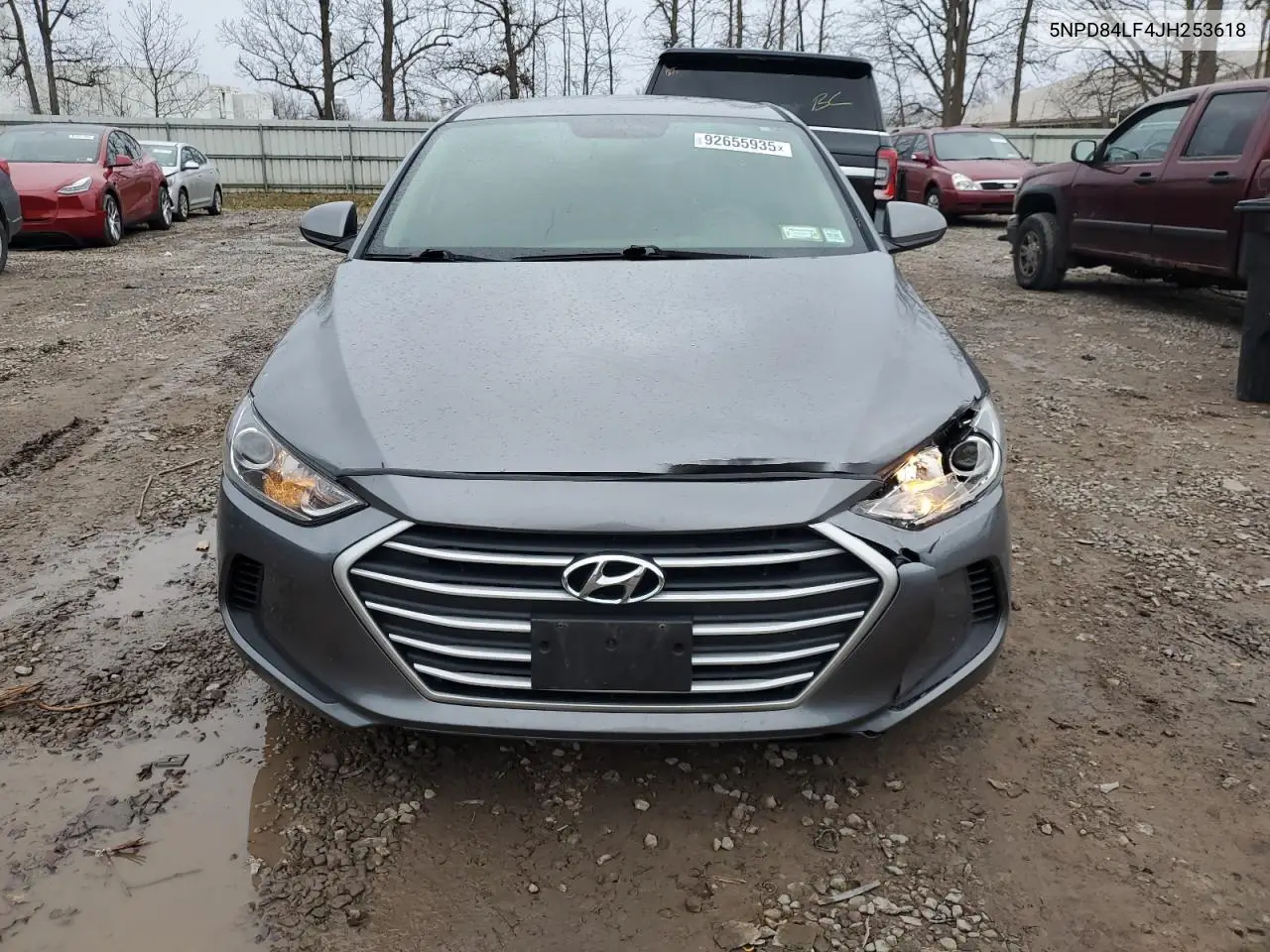 5NPD84LF4JH253618 2018 Hyundai Elantra Sel