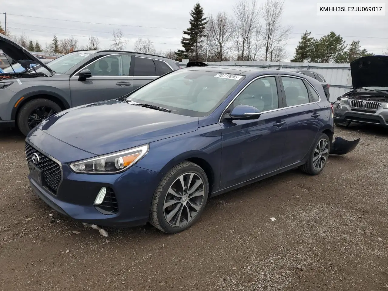 KMHH35LE2JU069017 2018 Hyundai Elantra Gt