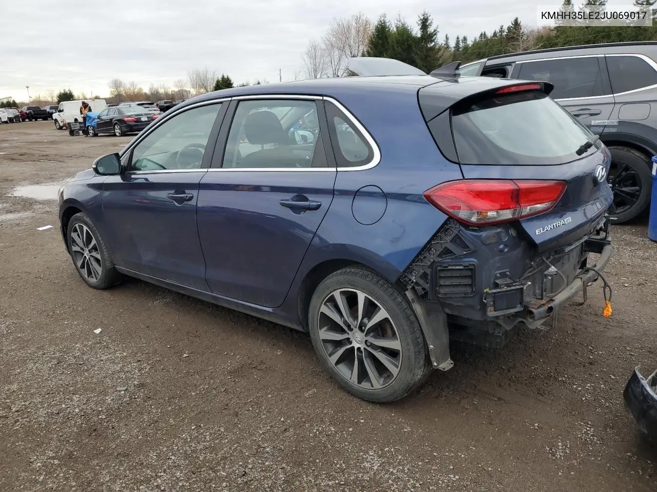 KMHH35LE2JU069017 2018 Hyundai Elantra Gt