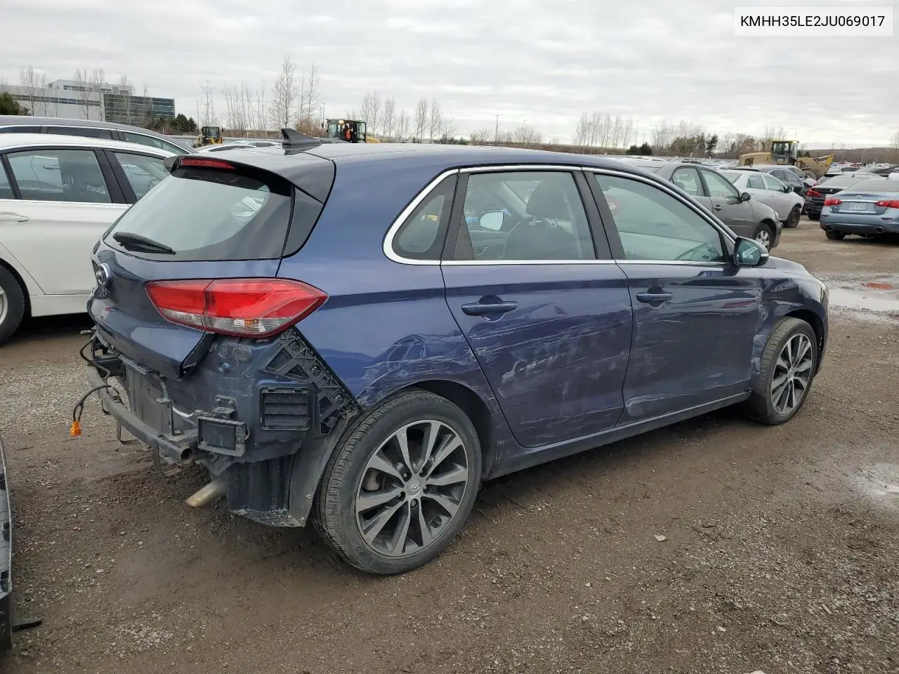 KMHH35LE2JU069017 2018 Hyundai Elantra Gt