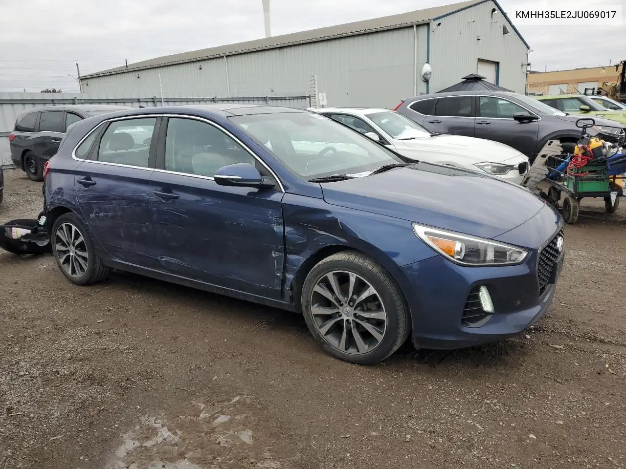 KMHH35LE2JU069017 2018 Hyundai Elantra Gt