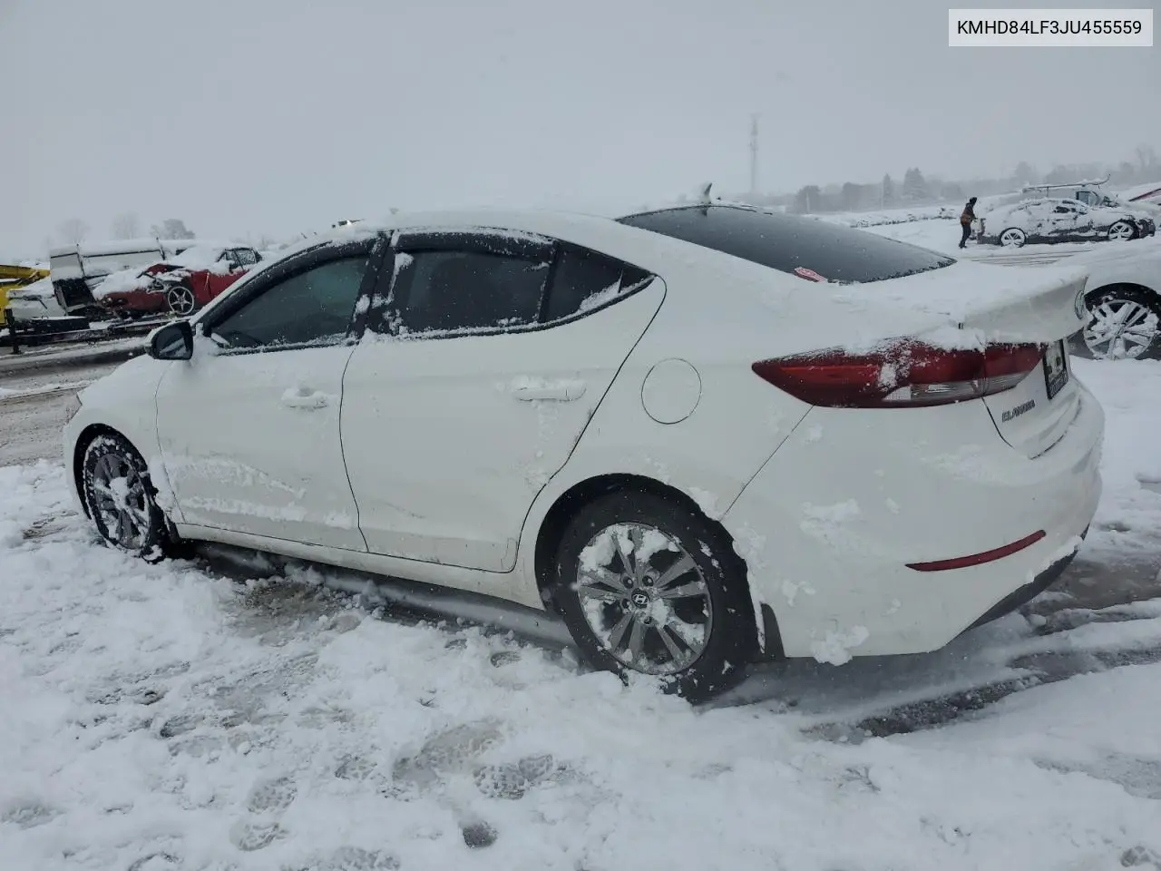 KMHD84LF3JU455559 2018 Hyundai Elantra Sel