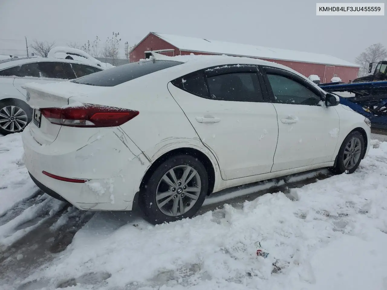 KMHD84LF3JU455559 2018 Hyundai Elantra Sel