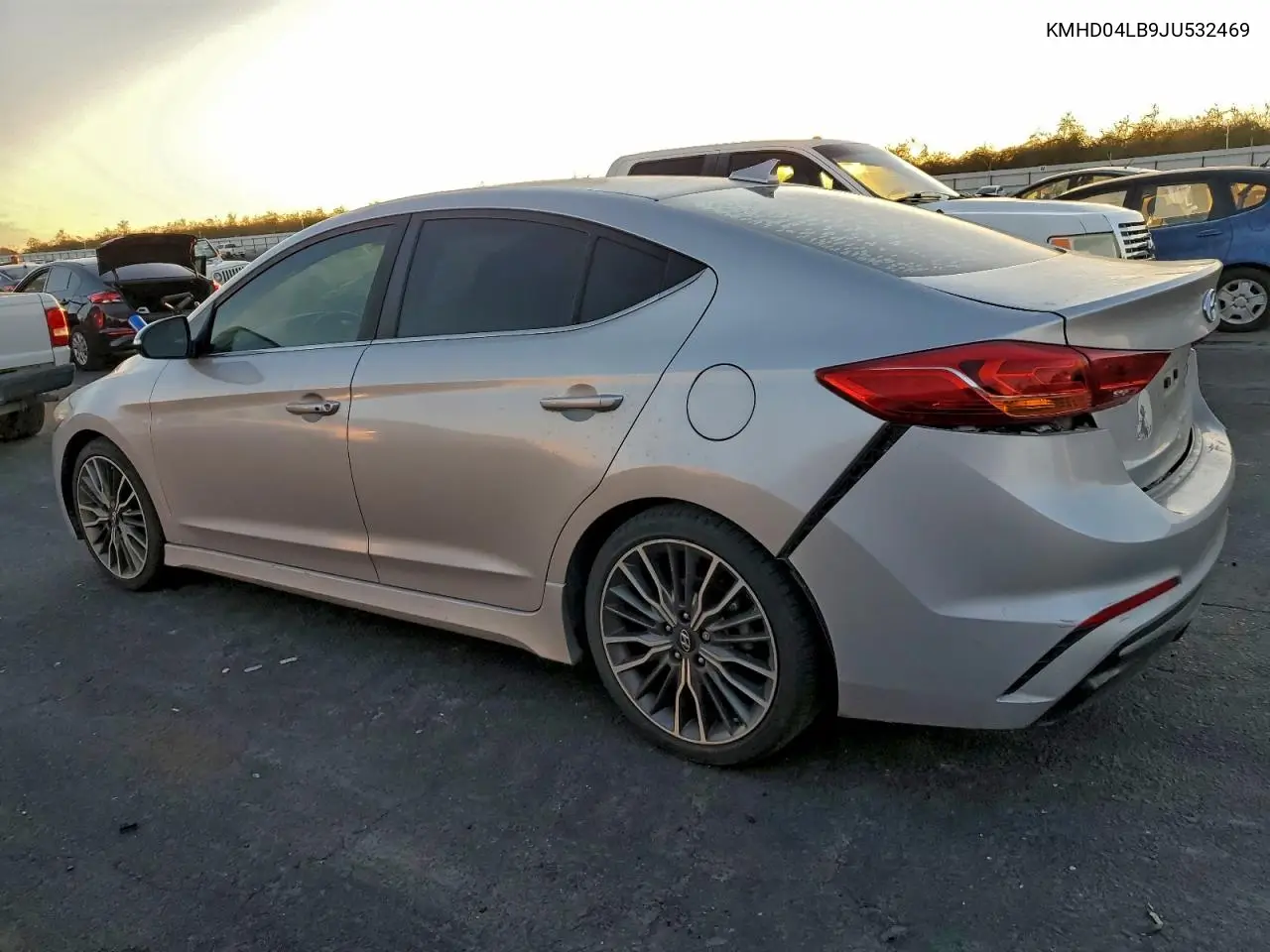 KMHD04LB9JU532469 2018 Hyundai Elantra Sport
