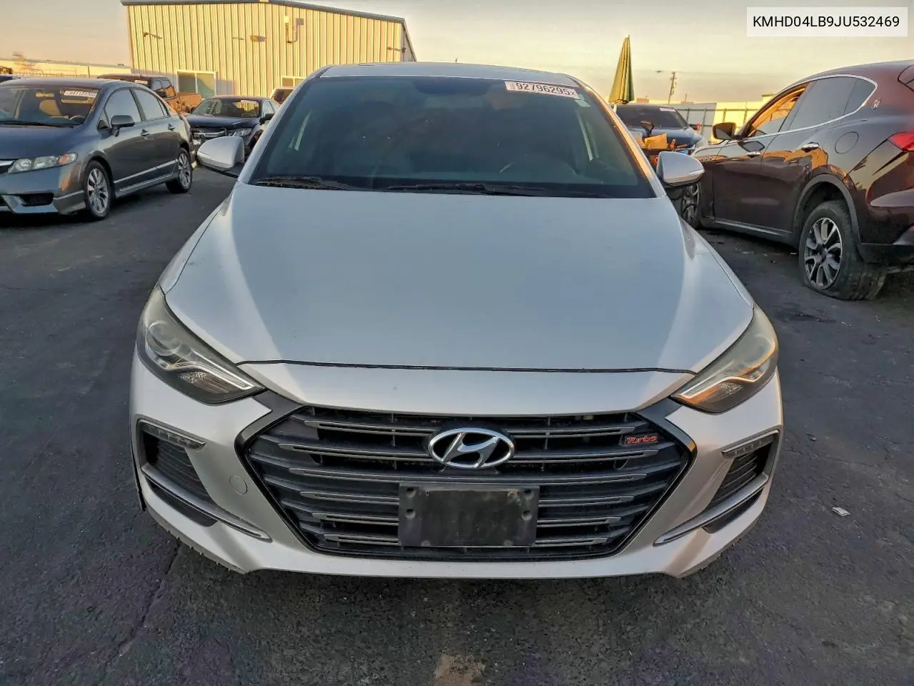 KMHD04LB9JU532469 2018 Hyundai Elantra Sport