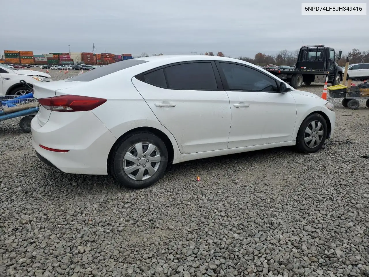 5NPD74LF8JH349416 2018 Hyundai Elantra Se