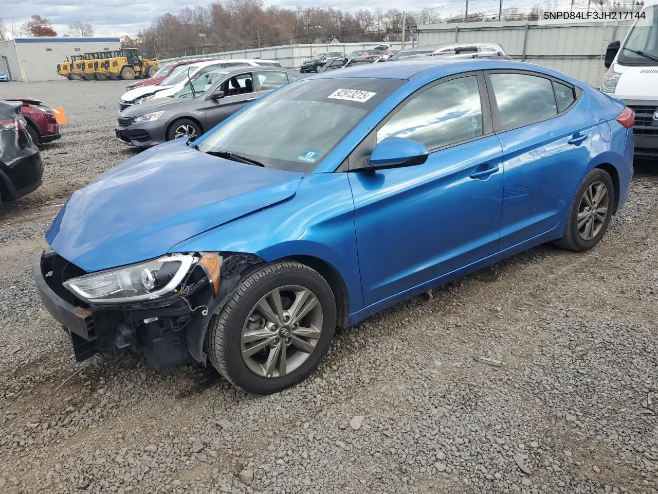 5NPD84LF3JH217144 2018 Hyundai Elantra Sel
