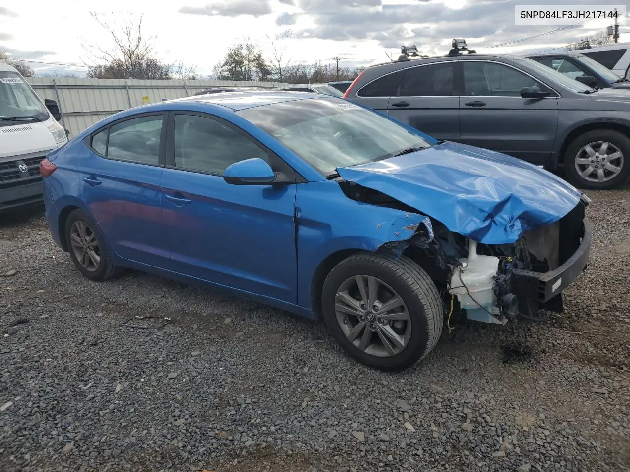 5NPD84LF3JH217144 2018 Hyundai Elantra Sel