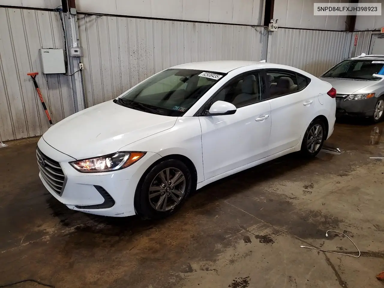 5NPD84LFXJH398923 2018 Hyundai Elantra Sel